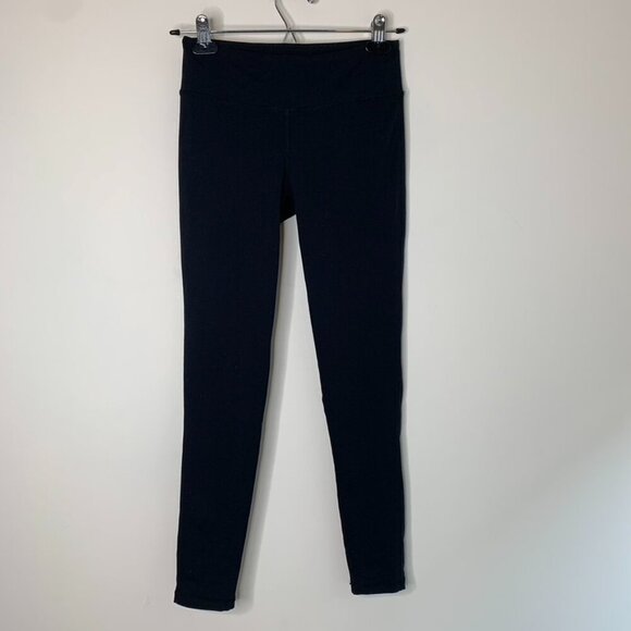 Aritzia TNA Atmosphere 7/8 Leggings Spandex mid rise Skinny leg ankle Black XS - Picture 8 of 16